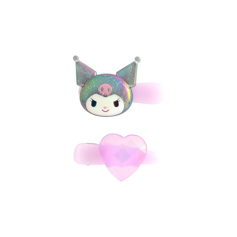 Sanrio 176915 Mini Hair Clips, Set of 2, Chromi, Hair
