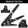 Innconee Zip Tie Tool Kit with 400 Cable Ties Assorted