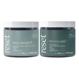 Kit Myo Inositol+ Y Resvera Nad+ Reset Wellness Sabor Sin Sabor