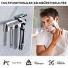 XILIMEN Zahnbürstenhalter Wand Elektrische Zahnbürste Halter Ohne Bohren, Edelstahl SUS304
