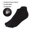 TCOTBE Toe Socks No Show Running Five Finger Crew Socks