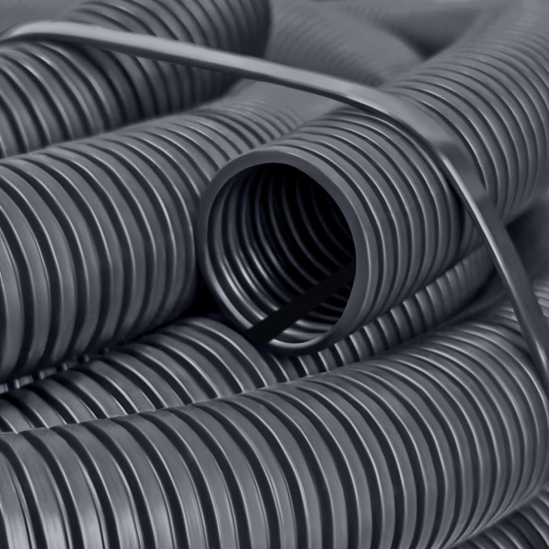 ISOLATECH Corrugated Pipe Slotted ID Diameter 26 mm AD Diameter