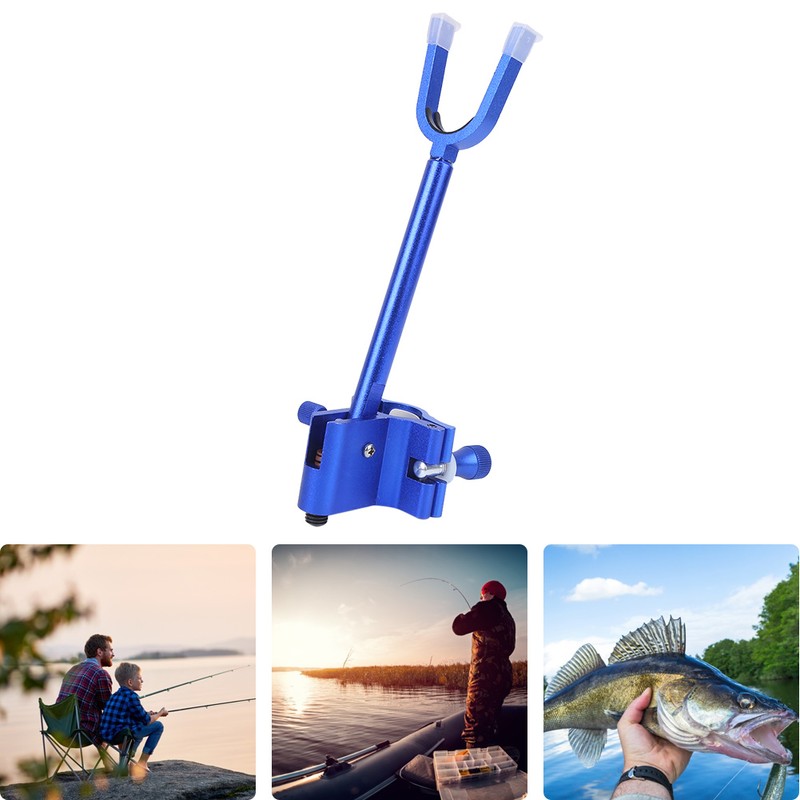 Fishing Rods Holder Aluminum Alloy AntiSlip Hand Rod Holder Fishing