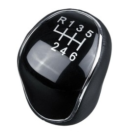 TEAMWILL 6 Speed Manual Gear Shift Knob Shifter Handball Fit for Ford Fiesta Focus Fusion
