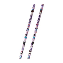 Sanrio 566195 Pencil Pack, 2B, Kuromi, Kuromi, 0.3 x 0.3 x 6.9 inches (0.8 x 0.8 x 17.6 cm), Kids Learning Stationery, Character