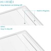 HIIMIEI Acrylic Tissue Box Cover Clear Tissue Holder Square Napkin