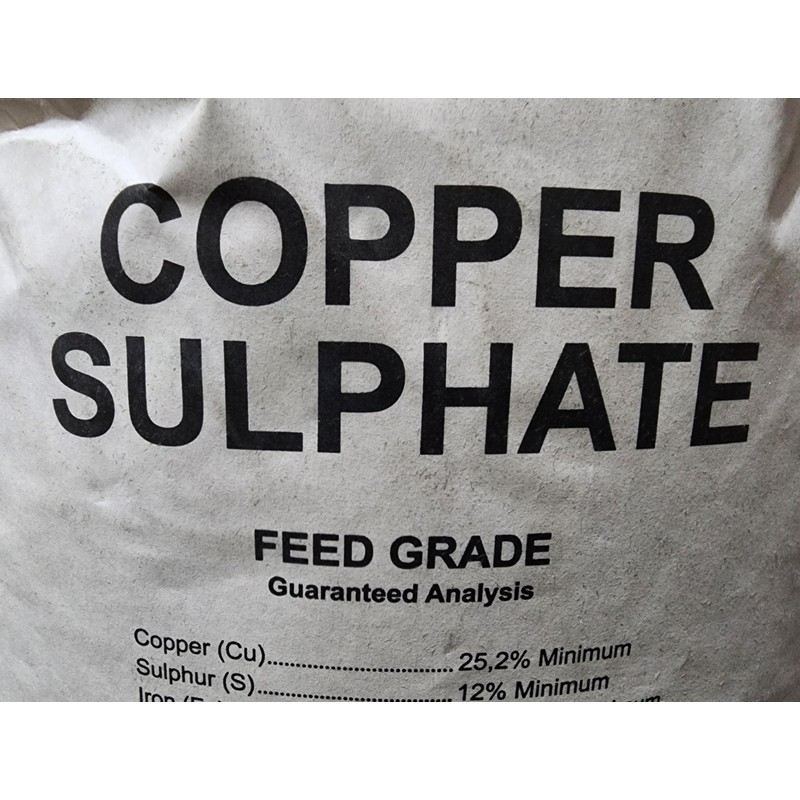 M.M BASICS Copper Sulphate Pentahydrate, 25% Cu Fine Grade, 40