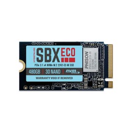 MyDigitalSSD 480GB SBXe Single-Sided 42mm (2242-S2-M) M.2 PCI Express 3.1 x4 (PCIe Gen3 x4) NVMe SSD - MDNVME42-SBXe-0512