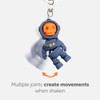 syottoys Astro Skelly Collection Flexy Toy Keychain - Colorful Skull