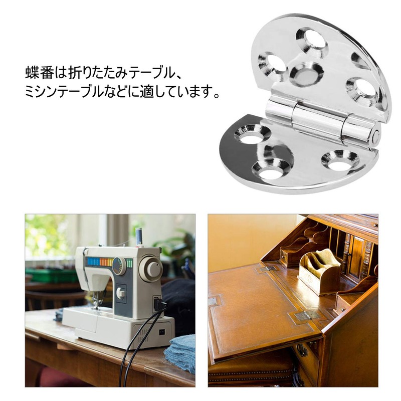 GLOGLOW 2PCS Door Hinges 180 Degree Copper Hinges Door Hinges