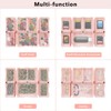 FYY Daily Pill Organizer, 7 Compartments Portable Pill Case Travel
