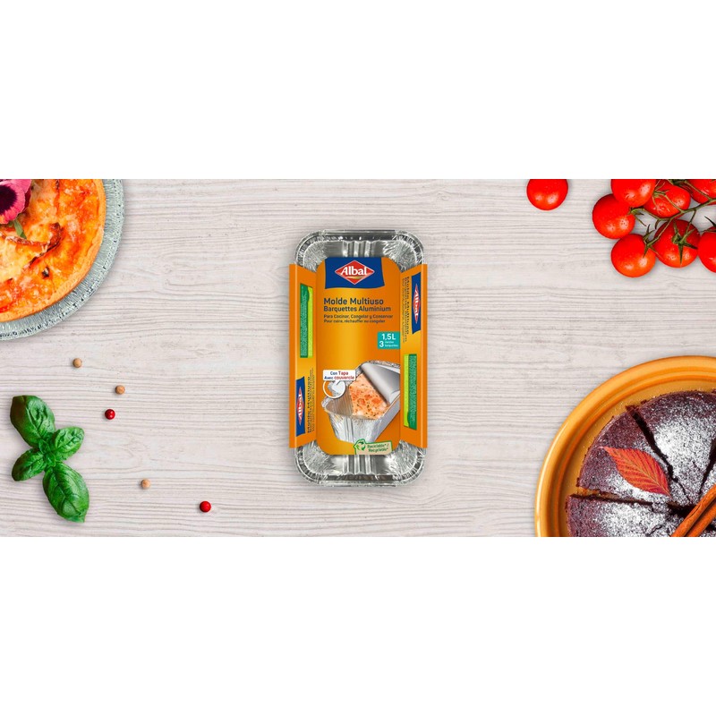 Albal – Aluminium Mould – Capacity of 1.5 l –