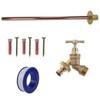 Brass Snap-On Bib Tap Outdoor Basic Tap Kit 1 -