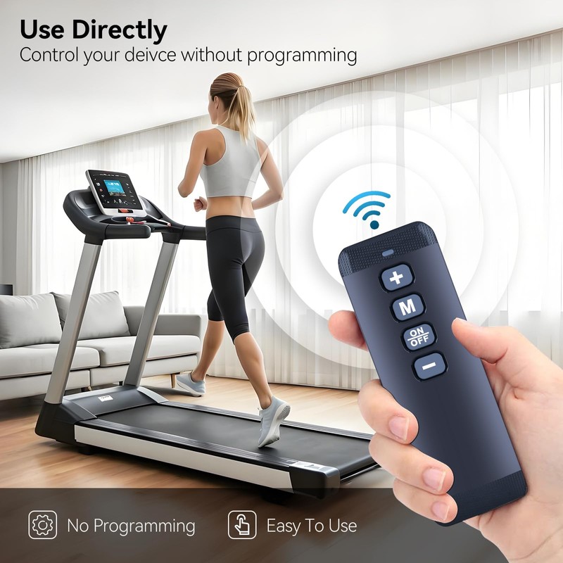 GOUYESHO New Replacement Remote Control for HomeFitnessCode Walking Pad T1,