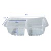 Dilitools 20x14x5d-bandeja Charola Para Maquina Sell. 100 Pzs C/div