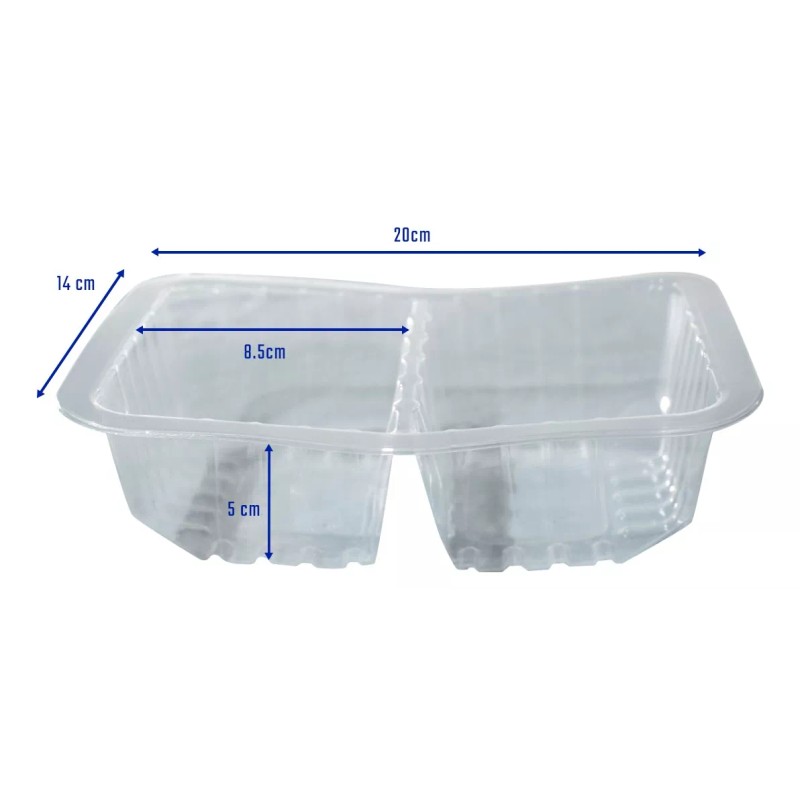 Dilitools 20x14x5d-bandeja Charola Para Maquina Sell. 100 Pzs C/div
