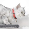 2 PCS Breakaway Cat Collar with Bell, Cute Adjustable Kitten