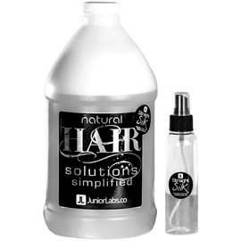 Straight Silk Spray with Moroccan Argan Oil | Hair Straightening Protector & Detangler | Alcohol-Free | Heat Protectant up to 450°F | Flat-Iron | Blow-Dry | Unscented | FREE Spray Applicator (64oz)