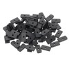 PATIKIL 6mm Tapas De Silicona Para Costura, 80Pcs Puntas Espirales