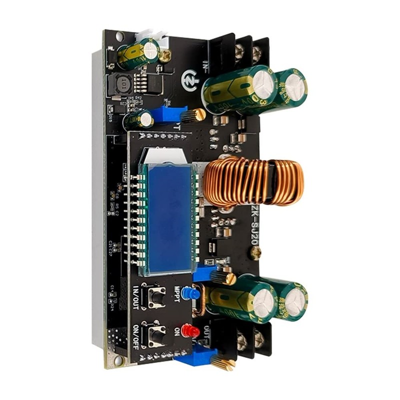 Buck Boost Converter, ZK-SJ20 DC-DC 300W 20A MPPT Boost Buck
