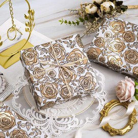 Flyhill Wrapping Paper Roll-46.8sqft(17 Inch X 32.8 ft)-Navy Blue Gift Wrap Paper with Metallic Foil Shiny Dad Lettering Design for Father's Day,Birthday,Party,All Holidays