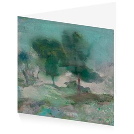 Royal Academy of Arts Anthony Whishaw Misty Morning, Blank Greeting Card (15x15cm)