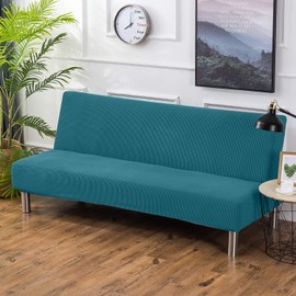 PETCUTE Sofa cover without armrest sofa bed cover without armrest futon cover stretch sofa cover without armrest sofa throw