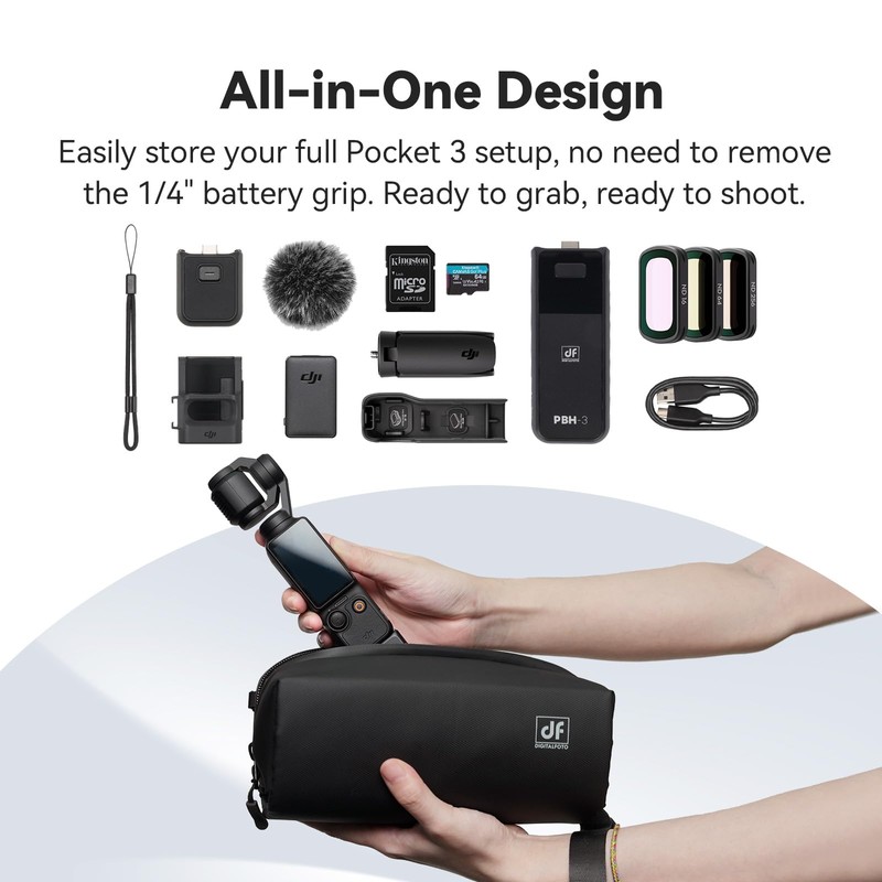 DFCINE OP-TC1 Protective Carrying Case for DJI Osmo Pocket 3