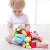 Baby Stroller Spiral Infant Toys Animal Plush Rattle For Stroller