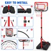 4 in 1 Kids Basketball Hoop and T-Ball Set -