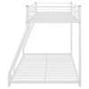 Harper & Bright Designs Metal Bunk Beds Twin Over Full