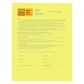 Xerox 3R12437 Revolution Digital Carbonless Paper, 8 1/2 x 11, Canary, 500 Sheets per Ream