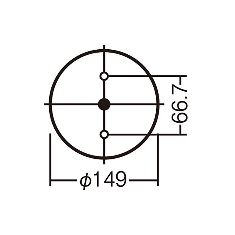 Panasonic LGW51500LE1 Down Ceiling Light, 100 Shape, Diffuse, White