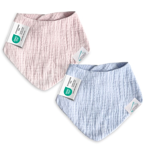 my STITCHERY Baby Bib with Embroidered Name, Oeko-Tex® Standard 100