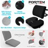 FORTEM Office Chair Cushion and Back Support for Office Chair,