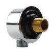 Designer Wall Connection Elbow for Shower Hose 1/2 Inch Chrome-Plated