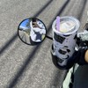Ampper Glass Clip On Rear View Cubicle Mirror, Flexible Convex