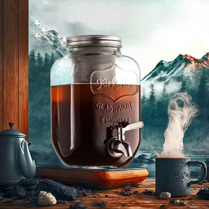 1 Gallon Cold Brew Coffee Maker - 3rd Generation Fine
