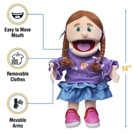 Amy, Peach Girl, Hand Puppet, 40cm