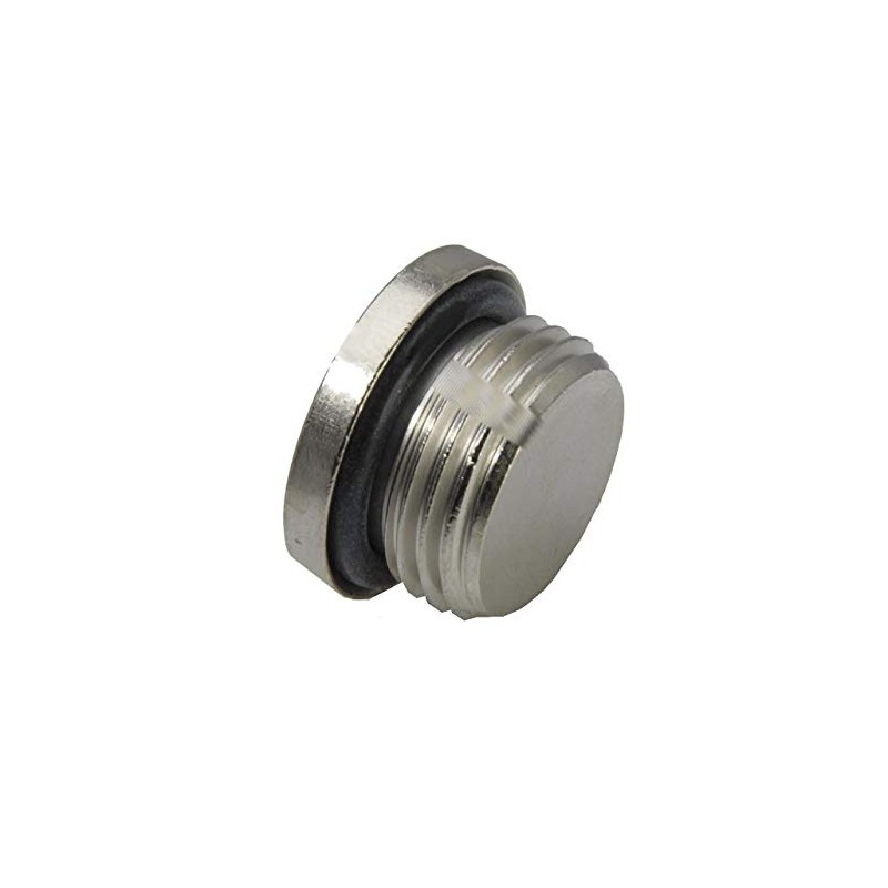 High-pressure sealing plug with hexagon socket G 1/8 inch, galvanised