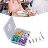 60pcs Nail Sanding Bands with Mandrel Bit Manicures Tool Professional