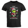 MoonWorks® Men's T-Shirt Anti-Christmas Grinch Christmas Muff Merry Arschnachten Ihr