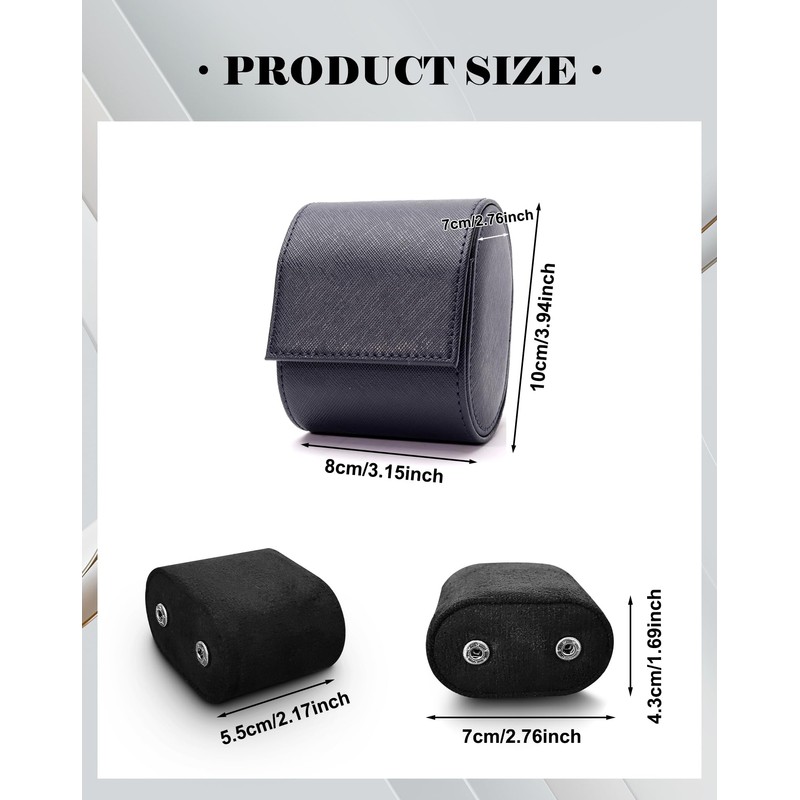 TINGSING PU Watch Case, For 1 Watch, For Men, Storage