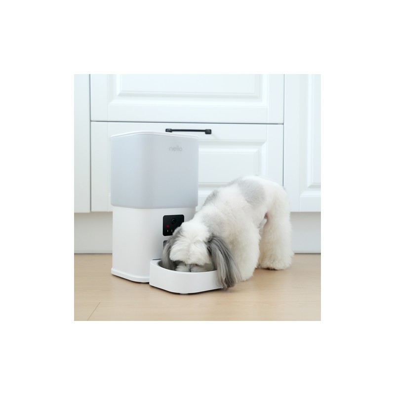 Cuckoo Electronics 쿠쿠 넬로 스마트 홈 카메라 자동급식기 NFD-B0610W Cuckoo