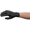 MICROFLEX 93-252 - Guante Desechable de Nitrilo Negro, Sin Polvo,