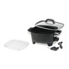 NESCO ES-12, Extra Deep Electric Skillet, Black, 12 inch, 1500
