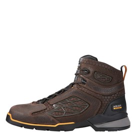 ARJ3S Mens Rebar Flex 6" Composite Toe Work Boot Chocolate Brown 10 Wide
