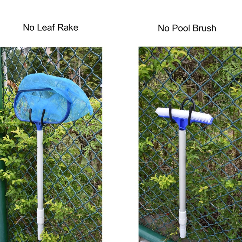 YYST Pool Tool Organizer Holder Pool Cleaning Accessory Organizer Holder