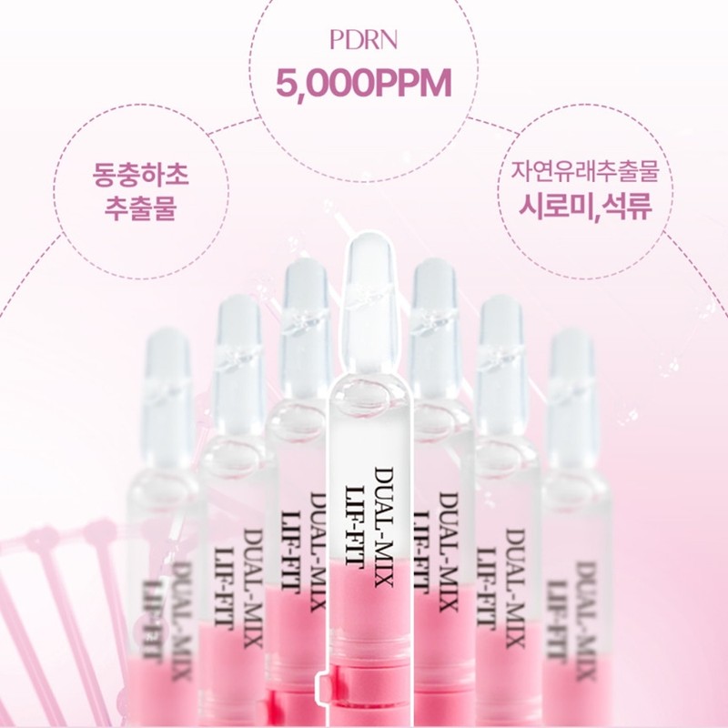 Echel Dual Mix Leaf Fit Salmon Collagen Ampoule 2.5ml /