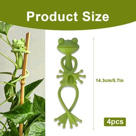 Pack of 4 Plant Clips, Plastic Tomato Clips, Vine Clips, Plant Securing for Plants Securing